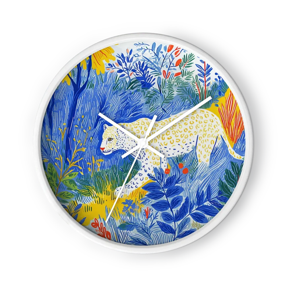 Leopard in the Jungle | Wall Clock