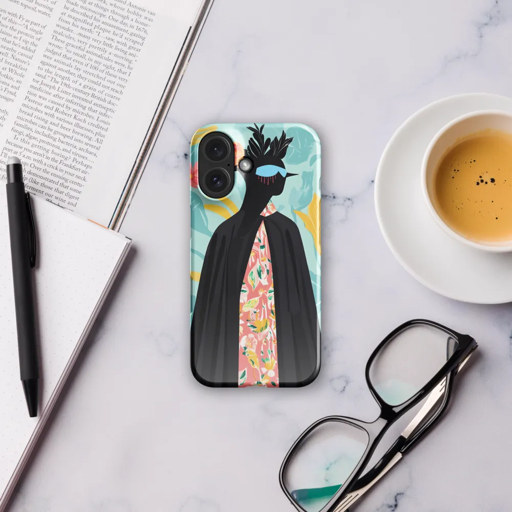 Tropical Bloom Silhouette 
 iPhone 14 Pro Max | Snap Case