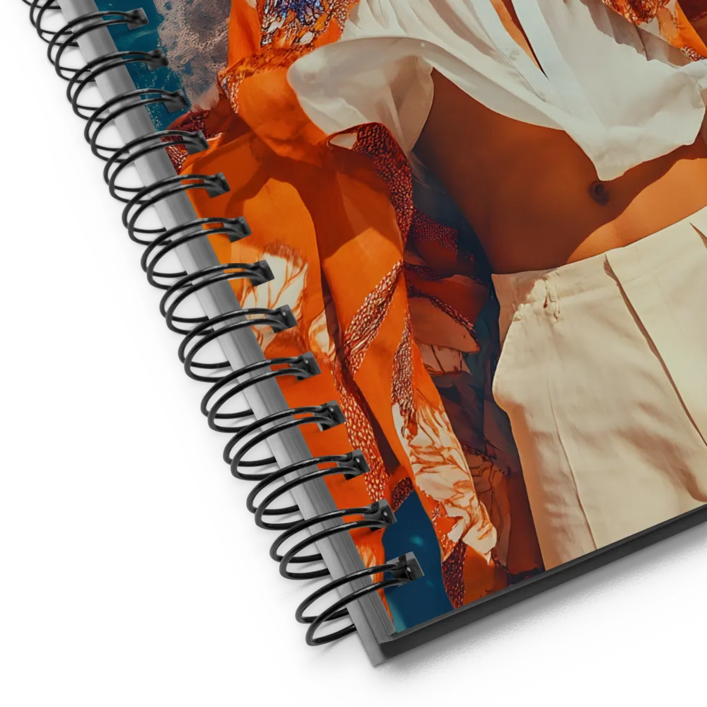 Joyful Ocean Moment 
 Spiral Notebook | 140 pages