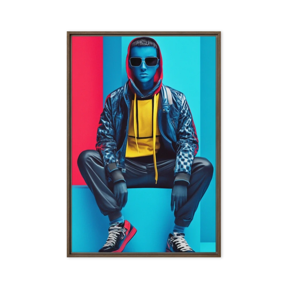 Stylized Urban Fashion Figure