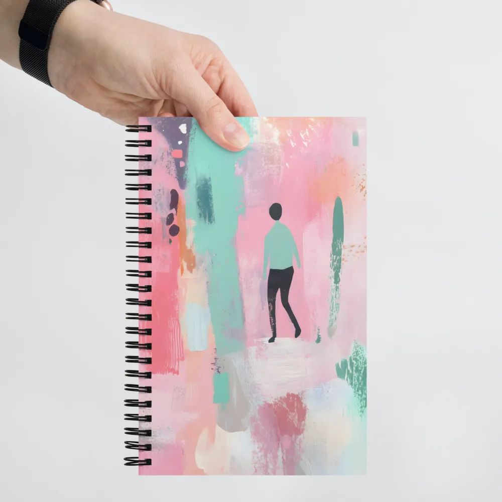 Journey Through Pastels 
 Spiral Notebook | 140 pages