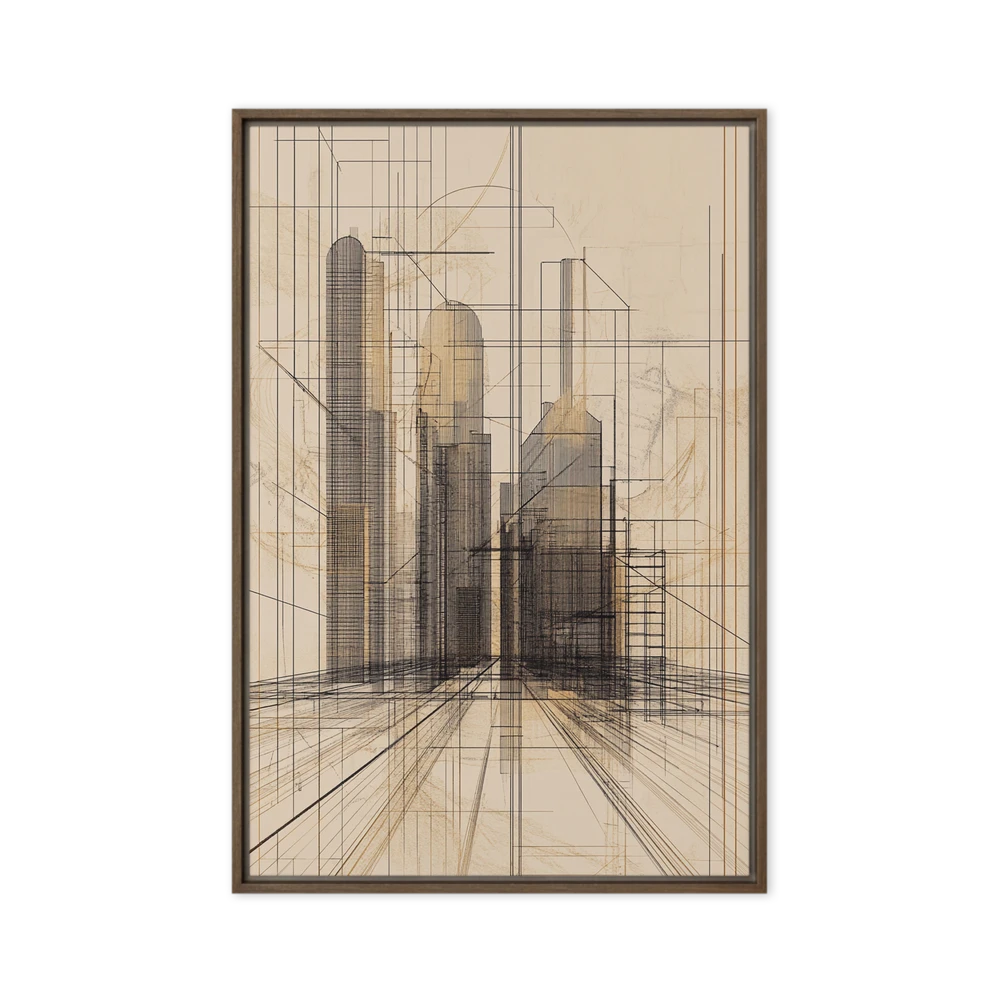 Urban Blueprint | Art Print
