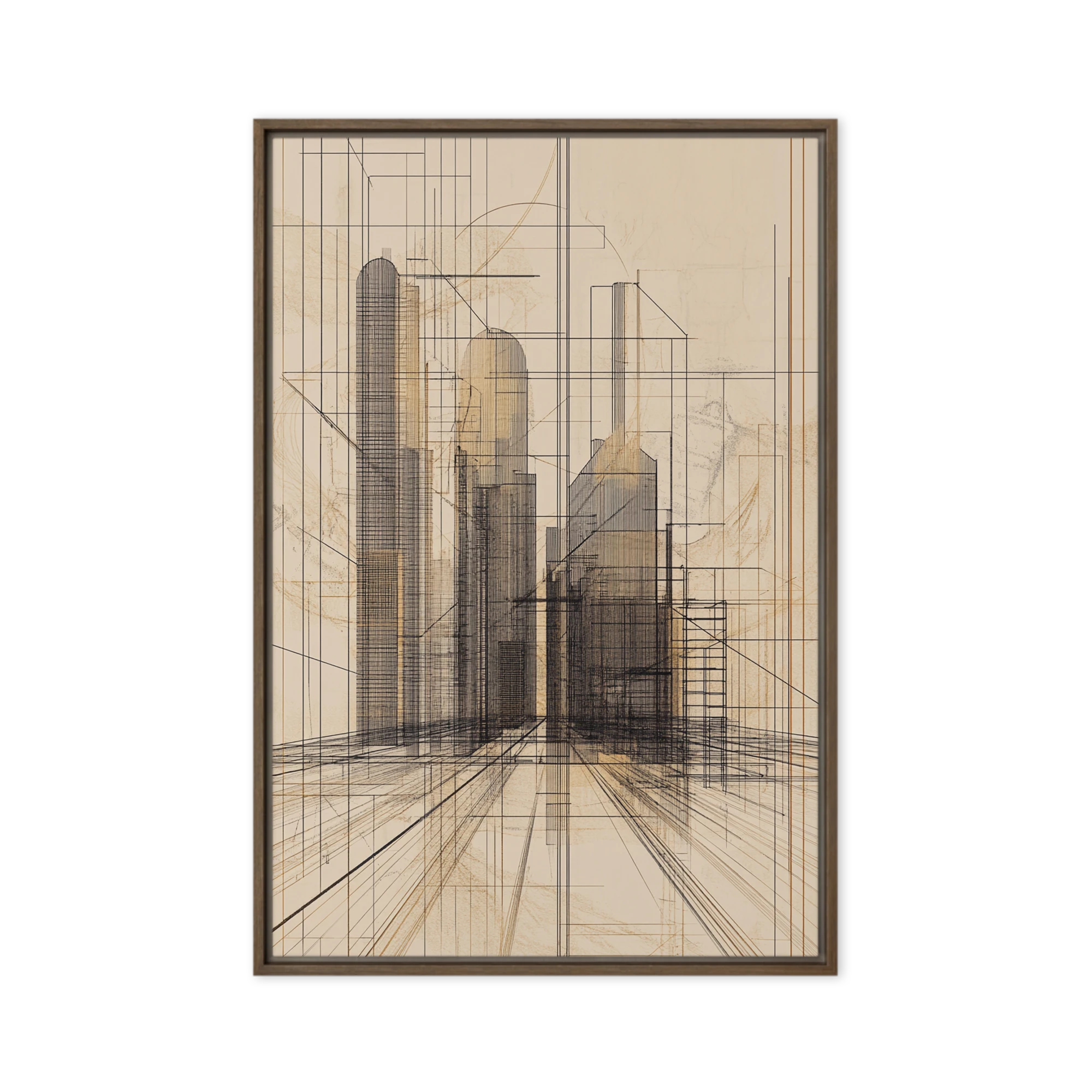 Urban Blueprint | Art Print