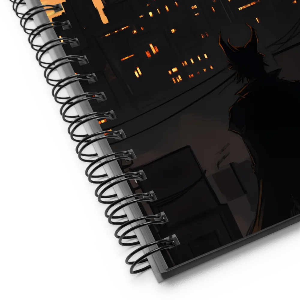 Dystopian Twilight Horizon 
 Spiral Notebook | 140 pages