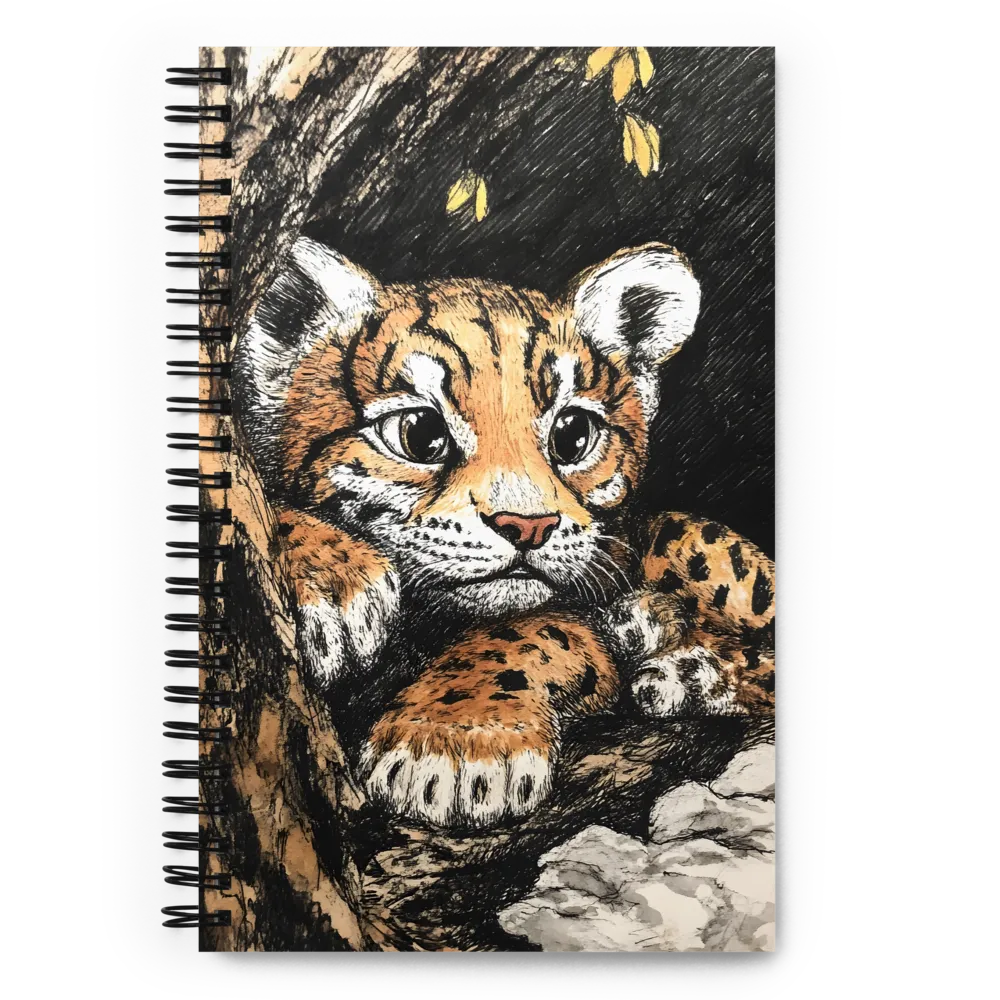 Curious Cub 
 Spiral Notebook | 140 pages