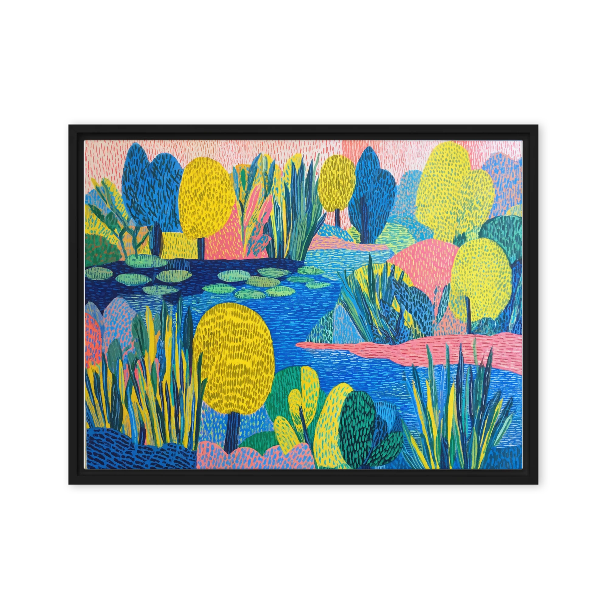 The Patterned Garden | Art Print