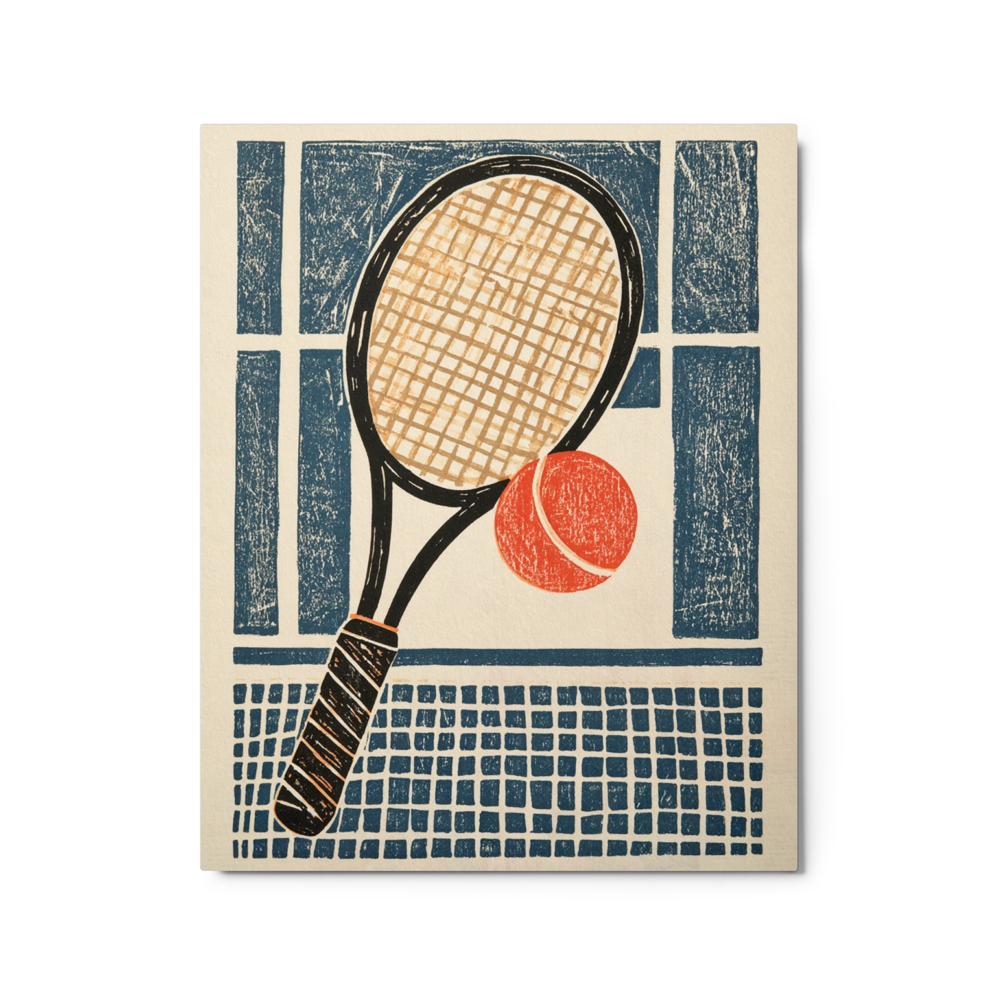 Vintage Tennis Match