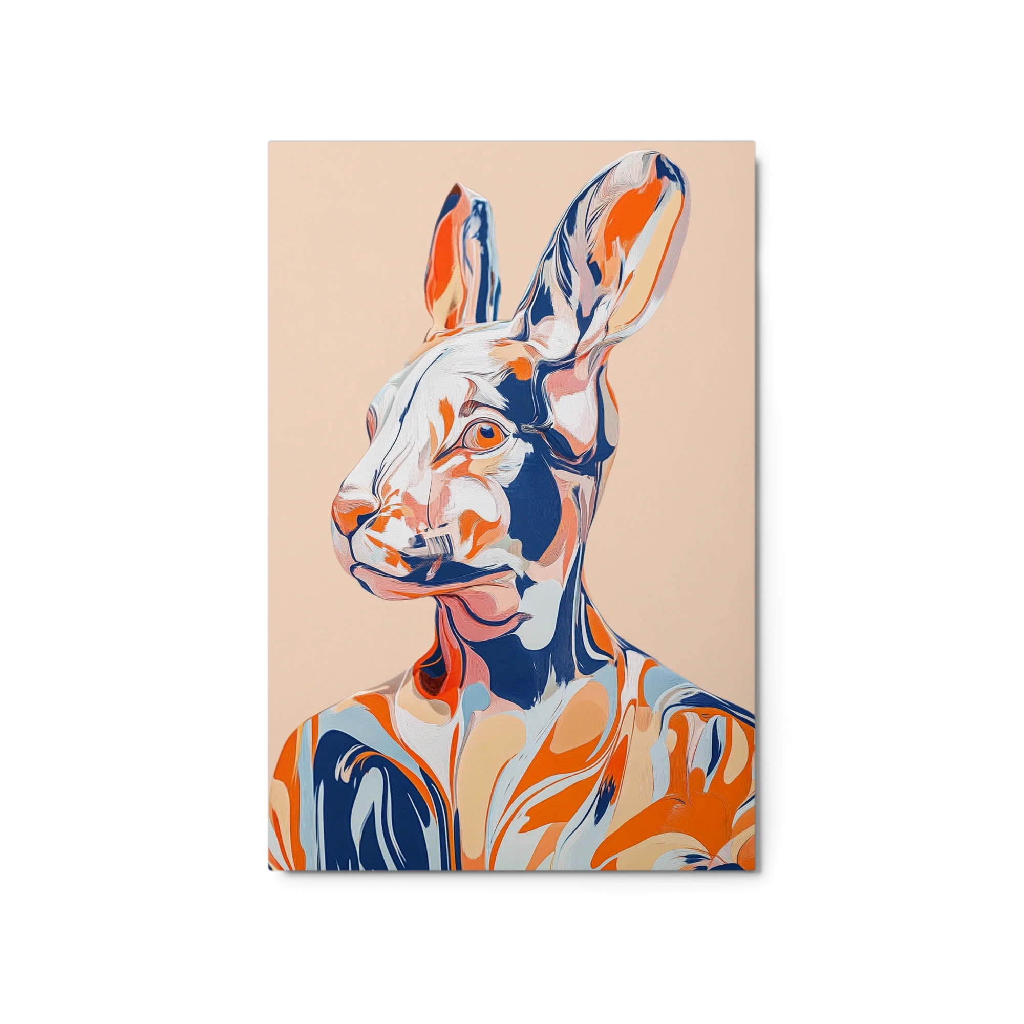 Flowing Hare Portrait