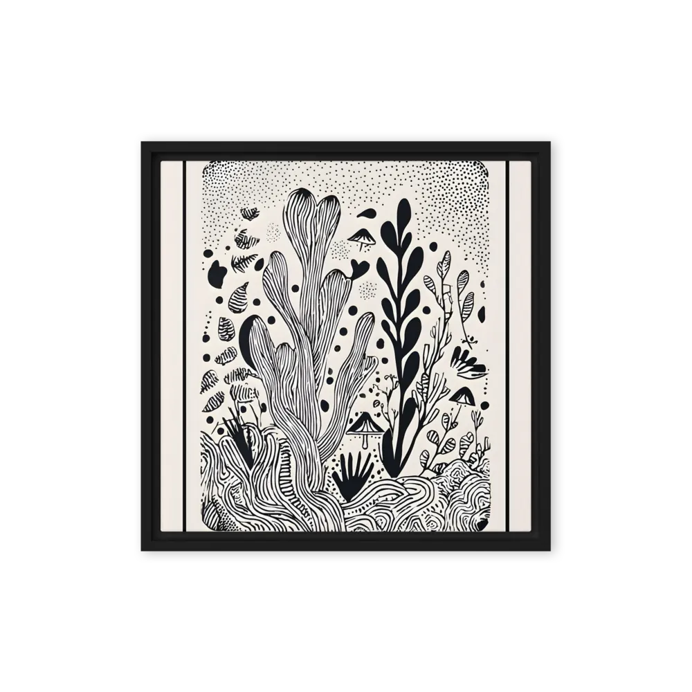 Dense parallel lines and celestial eyes — Hand-carved linocut prints