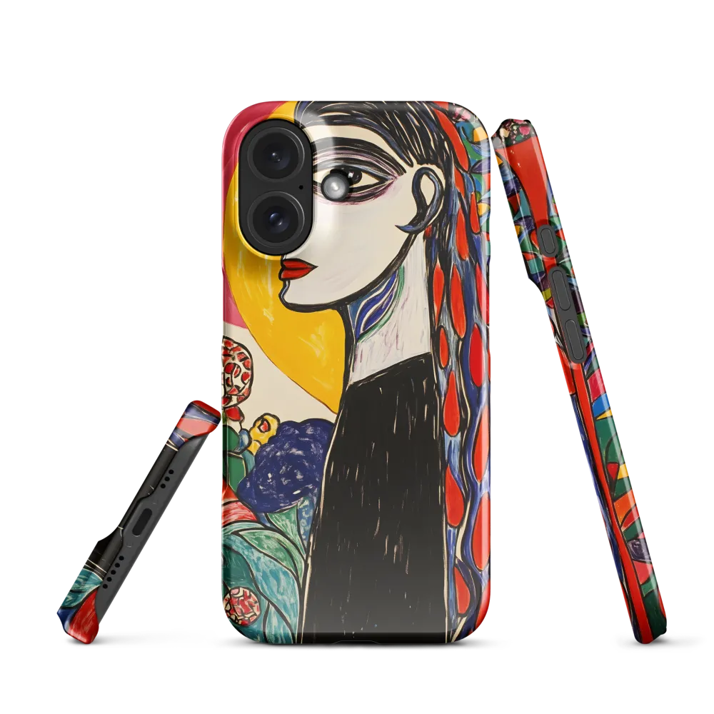 Colorful Abstract Profile 
 Samsung Galaxy S23 | Snap Case
