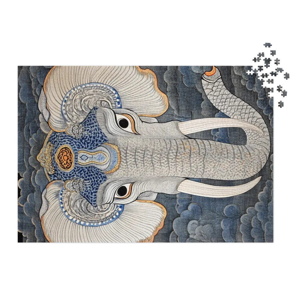 Intricate Elephant Illustration