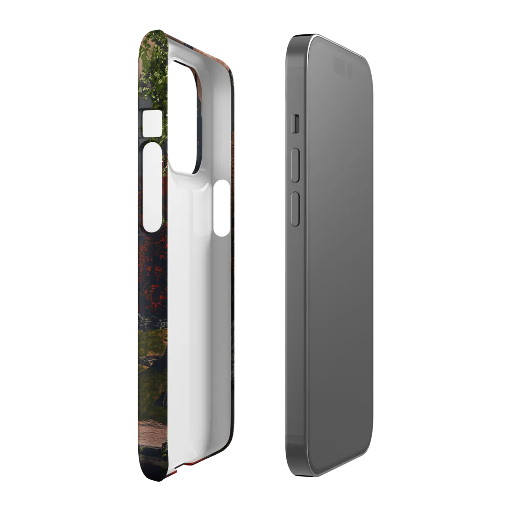 Crimson Foliage Sanctuary | Phone Case
