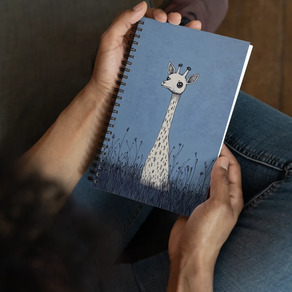 Gentle Giant in Meadow 
 Spiral Notebook | 140 pages