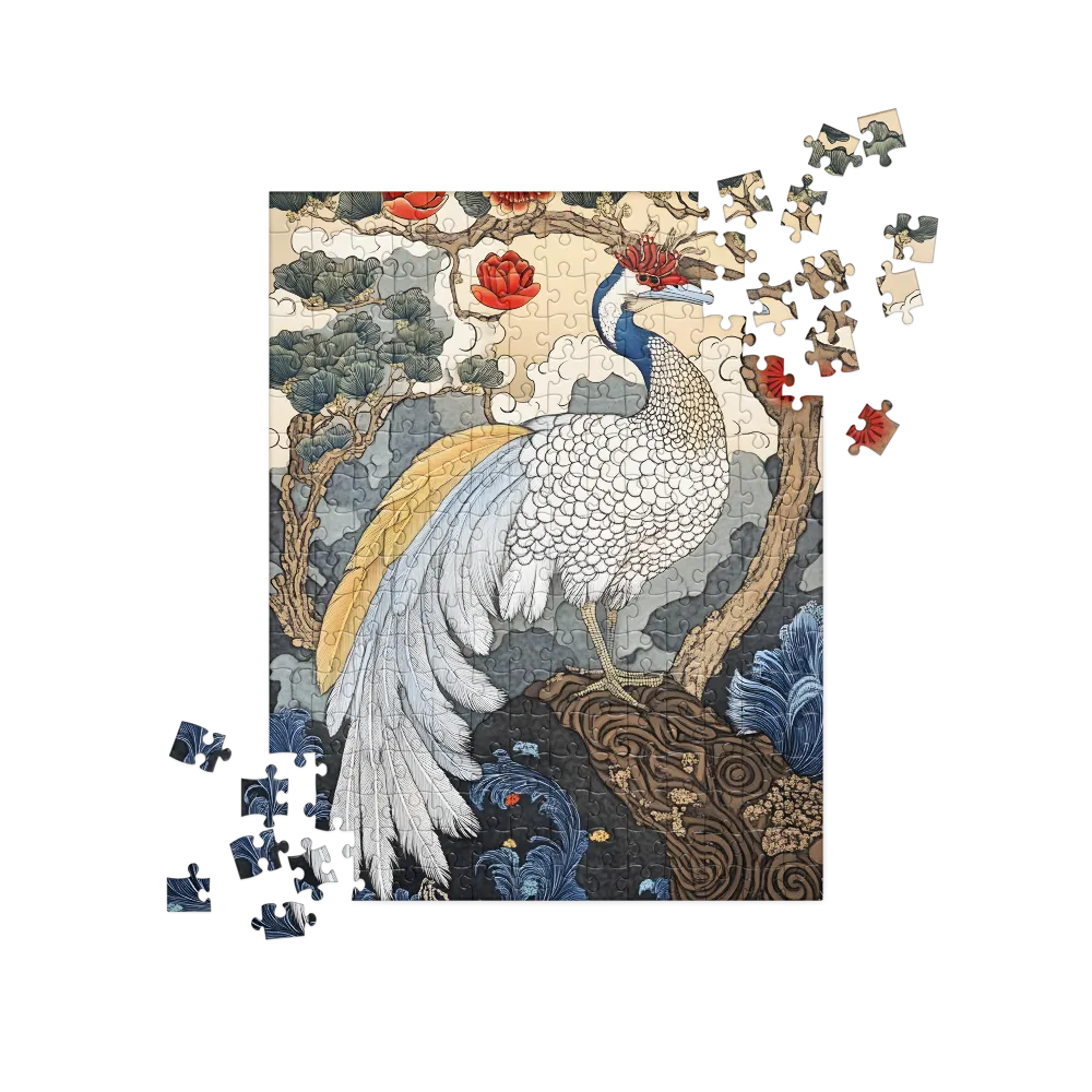 Elegance of the Crane 
 Jigsaw Puzzle