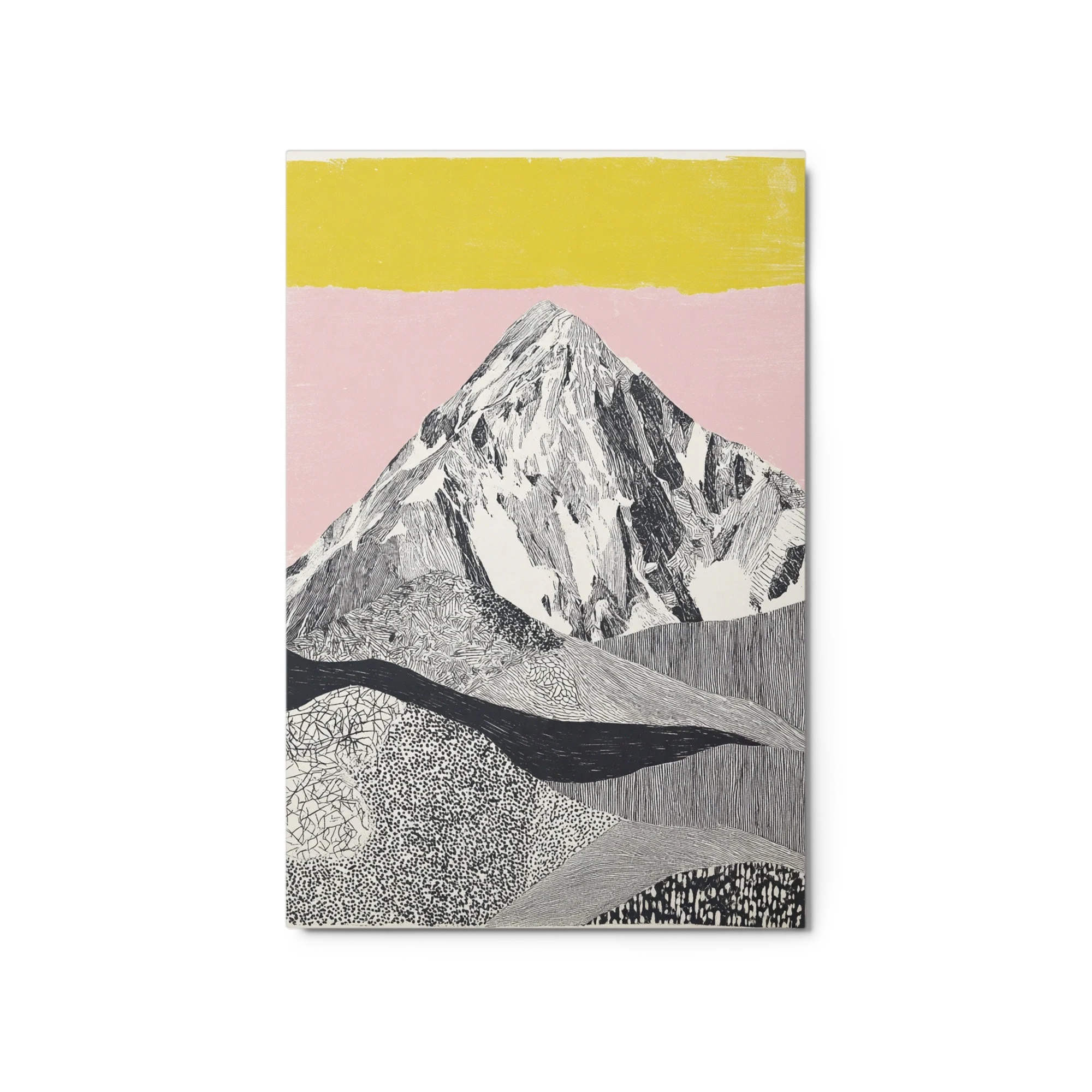 Peak in Pink and Yellow