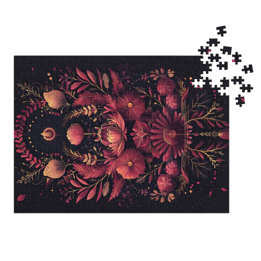 Intricate Floral Digital Art