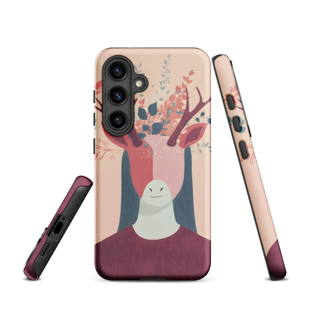 Stylized Deer-Human Figure | Phone Case