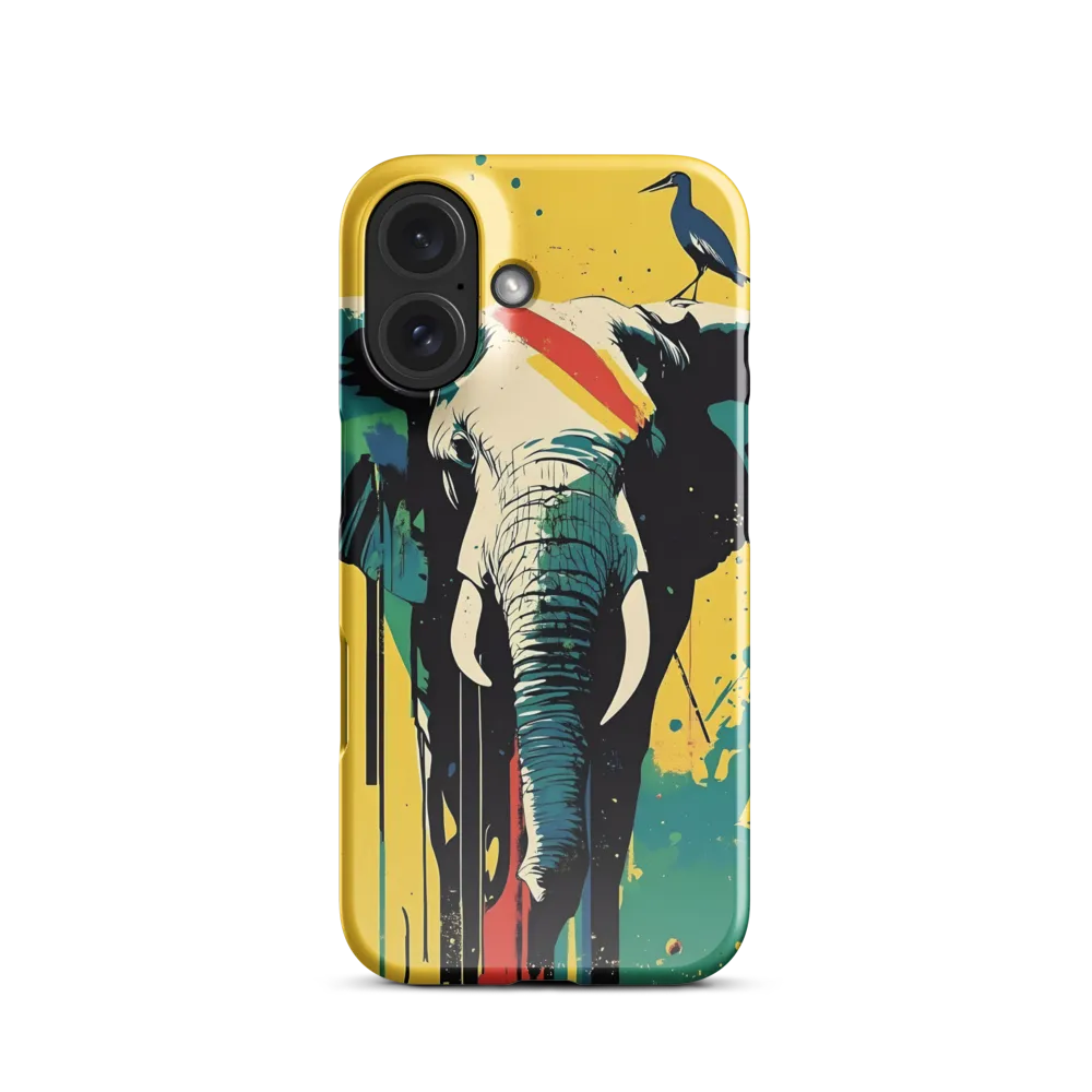 Pop Art Elephant with Bird 
 Samsung Galaxy S24 Plus | Tough Case