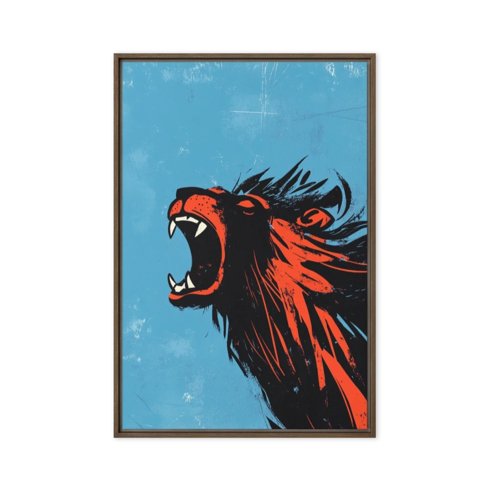 Roaring Lion Graphic Illustration