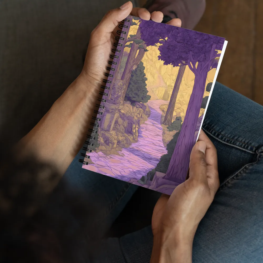 The Enchanted Forest Path 
 Spiral Notebook | 140 pages