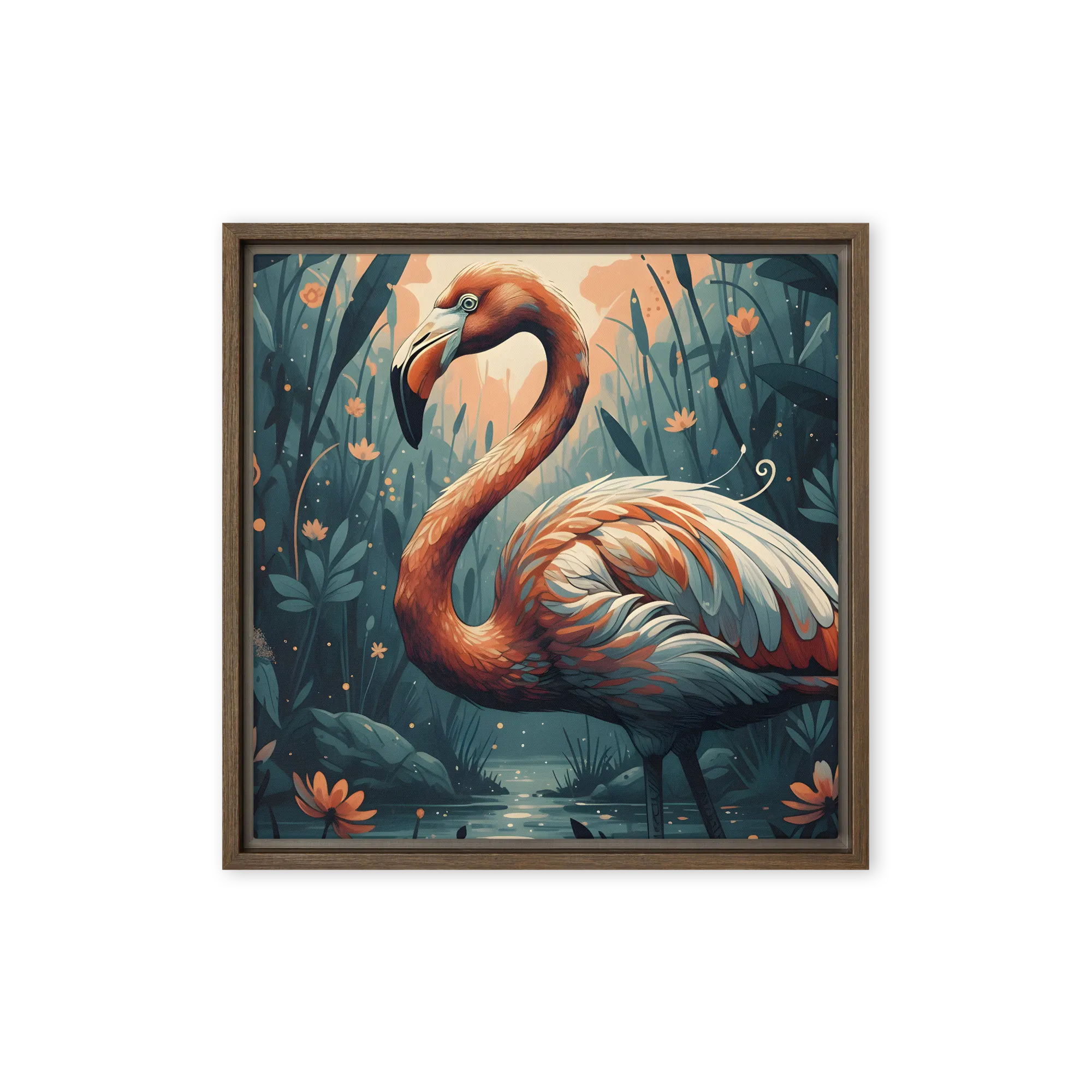 Twilight Flamingo