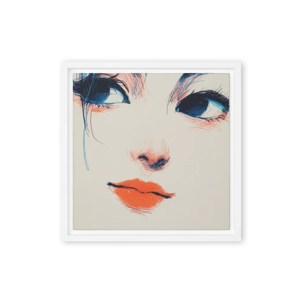Expressive Blue Eyes | Art Print