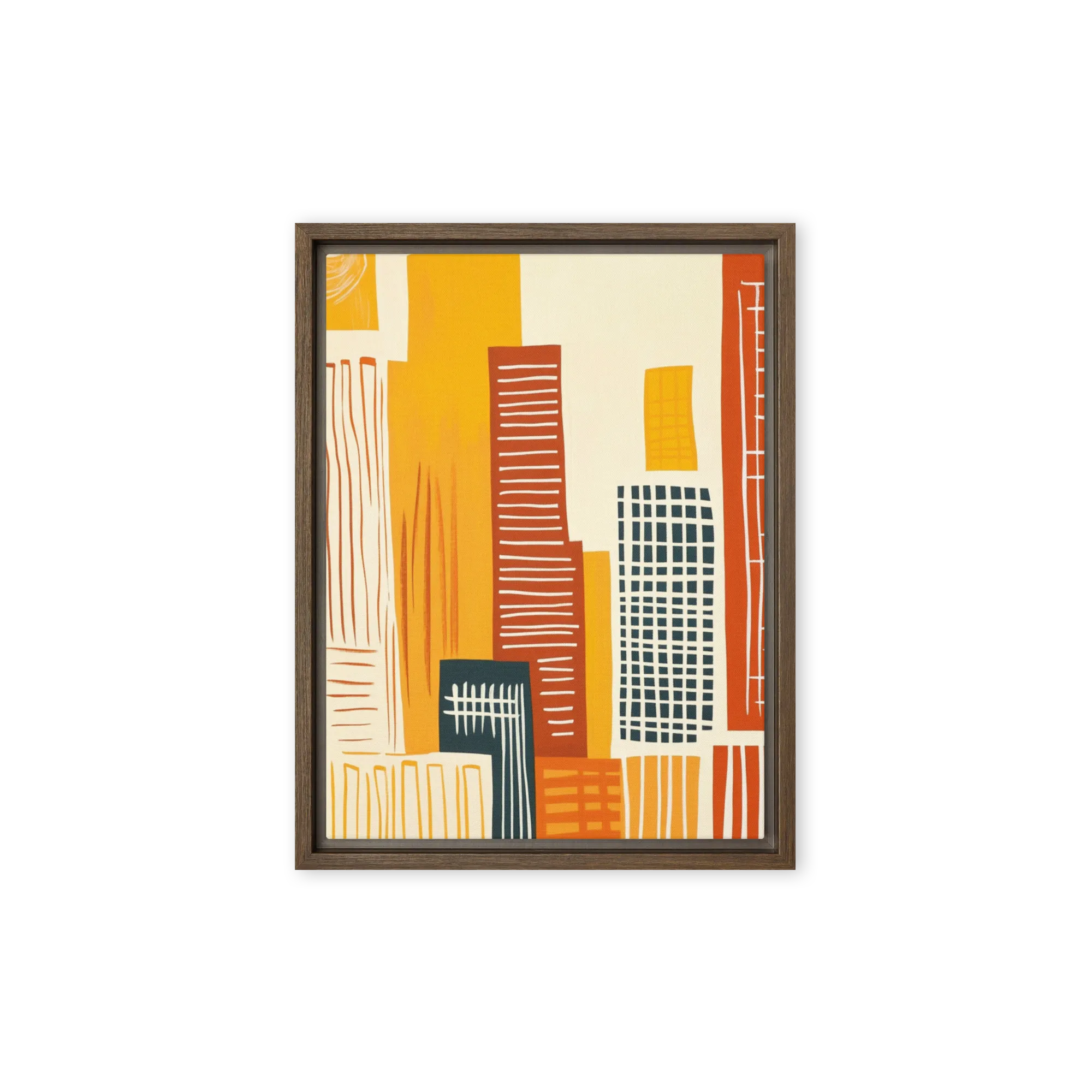 Metropolis in Warm Tones