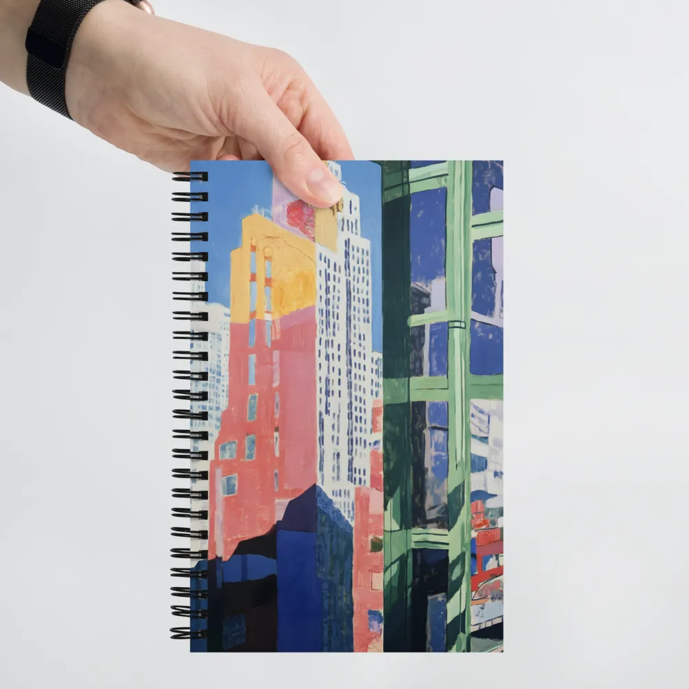 Fauvist Cityscape Vibrancy 
 Spiral Notebook | 140 pages