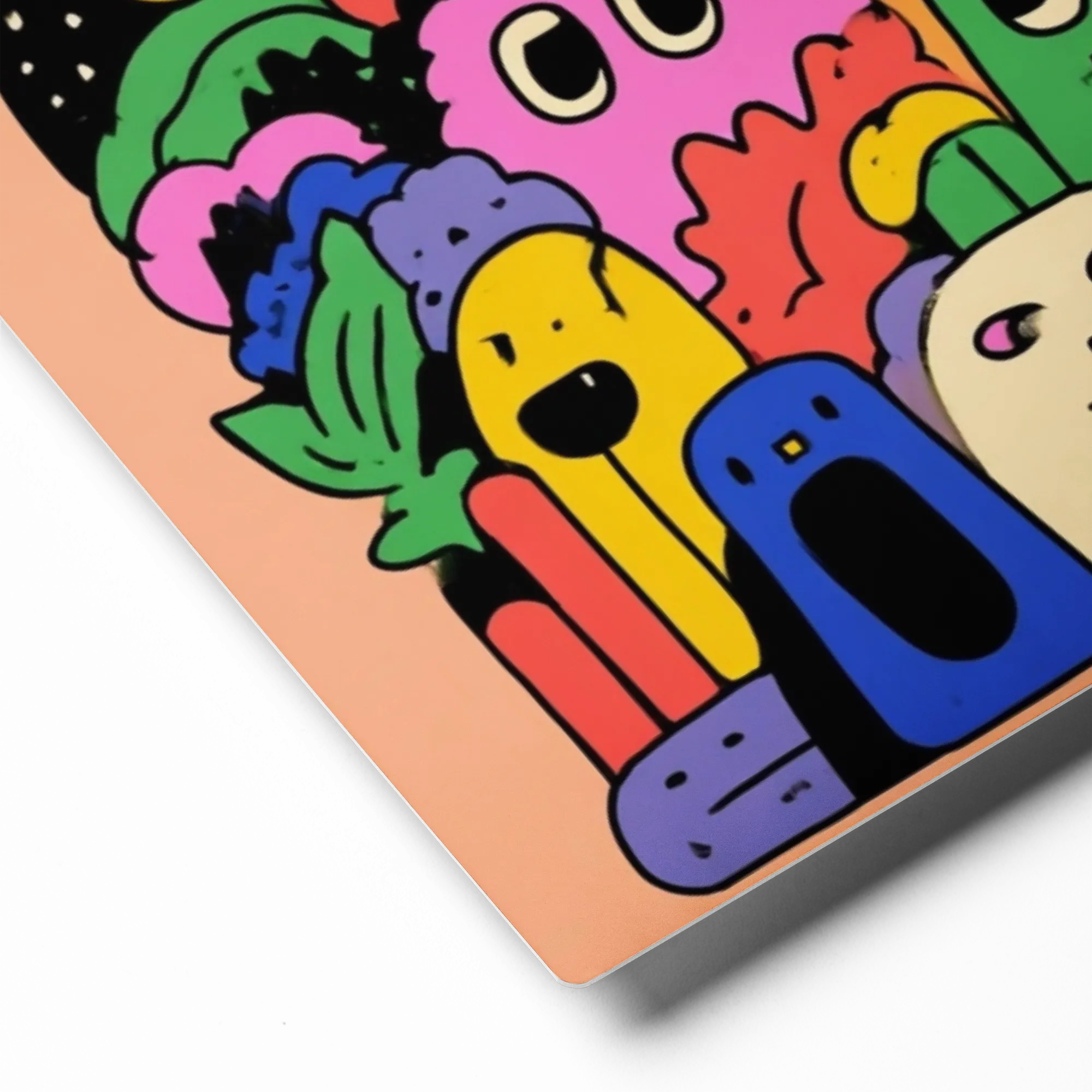 Monster Mashup 
 Canvas | 32″x 32″
