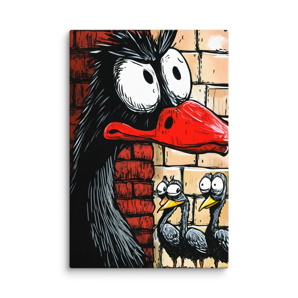 Shocked Ducks 
 Canvas | 40″x 60″