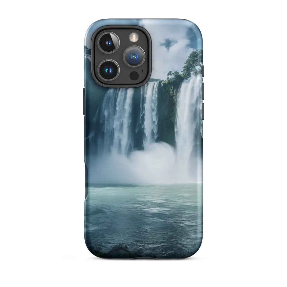 Majestic Waterfall Landscape | Phone Case