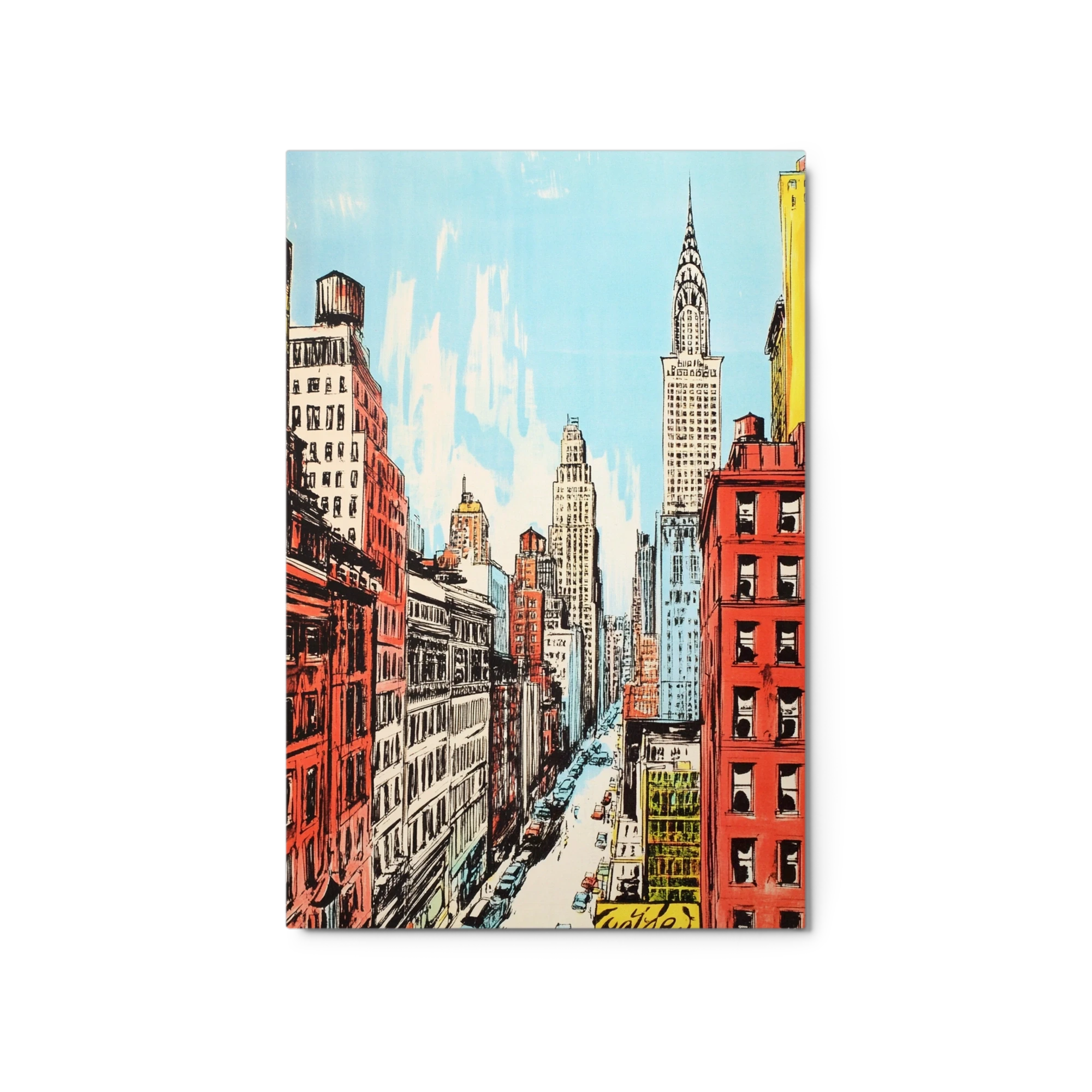 Cityscape with Skyscrapers