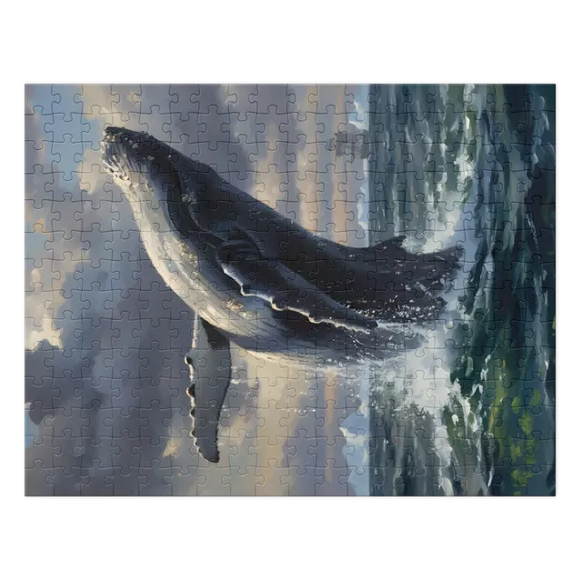 Breaching Whale | Jigsaw Puzzles
