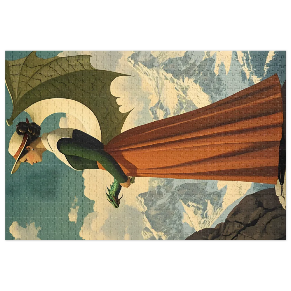 The Dragon Tamer 
 Jigsaw Puzzle in Tin Box