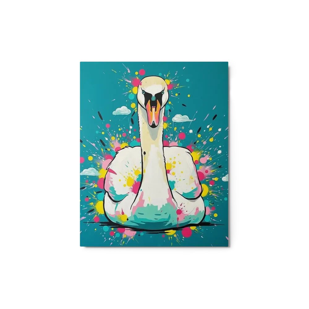 Swan Splash | Art Print