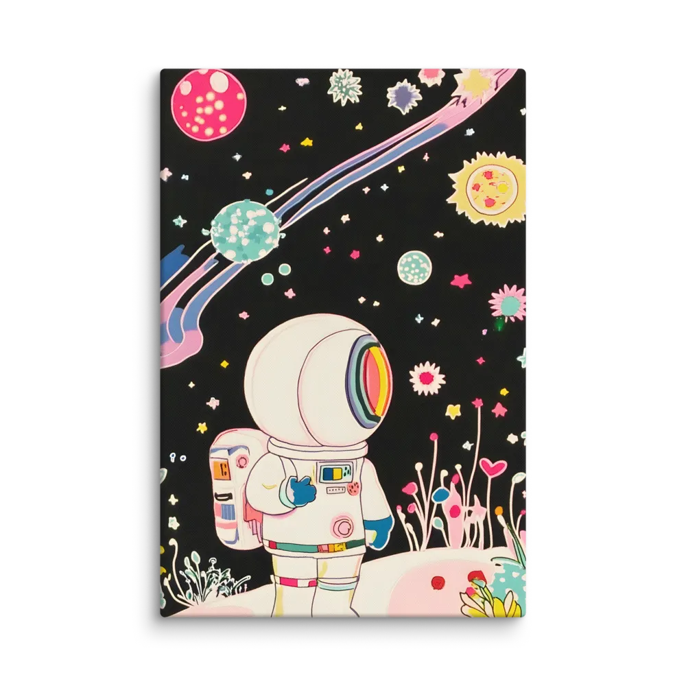 Whimsical Space Explorer 
 Canvas | 32″x 48″