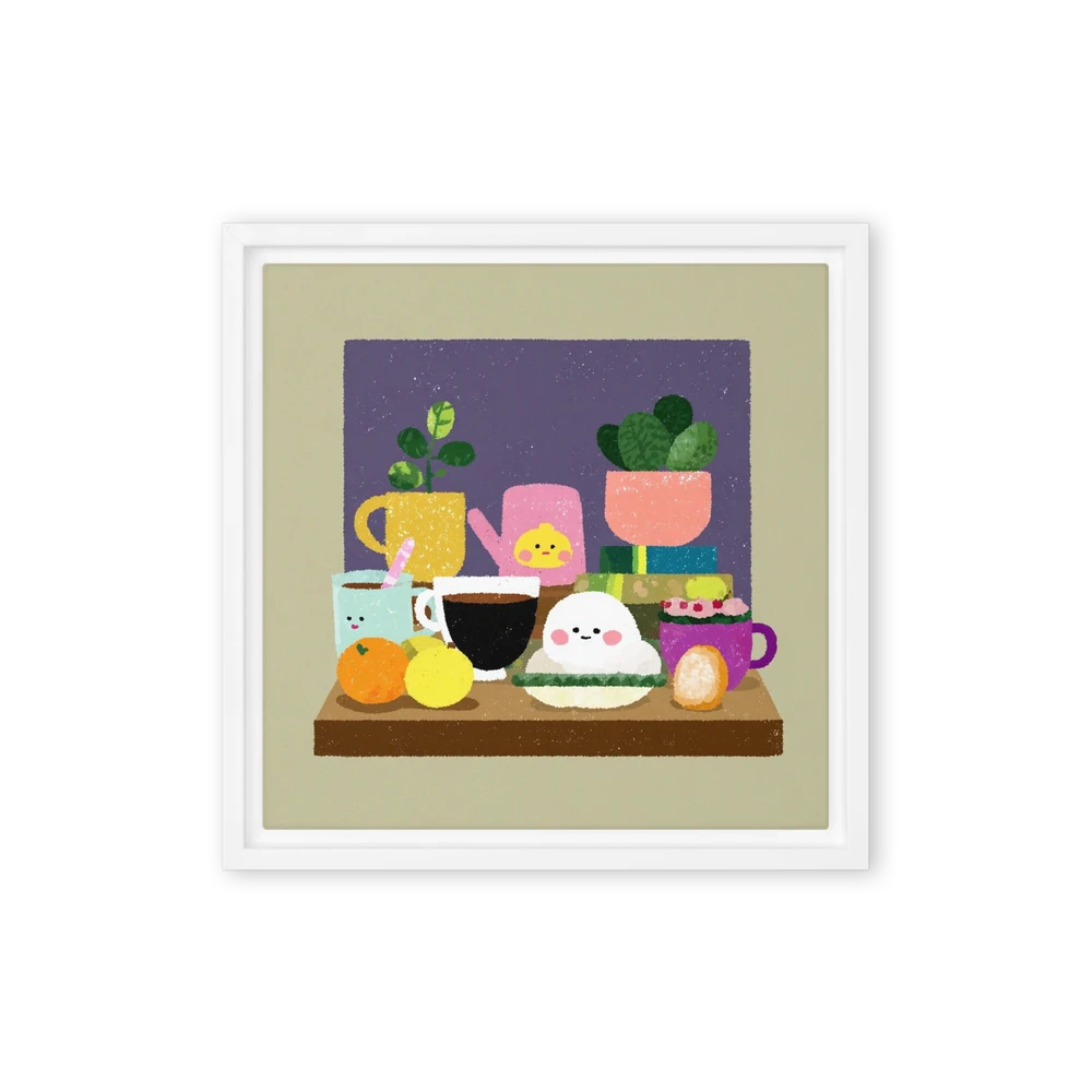 Cute Tabletop Still Life | Art Print