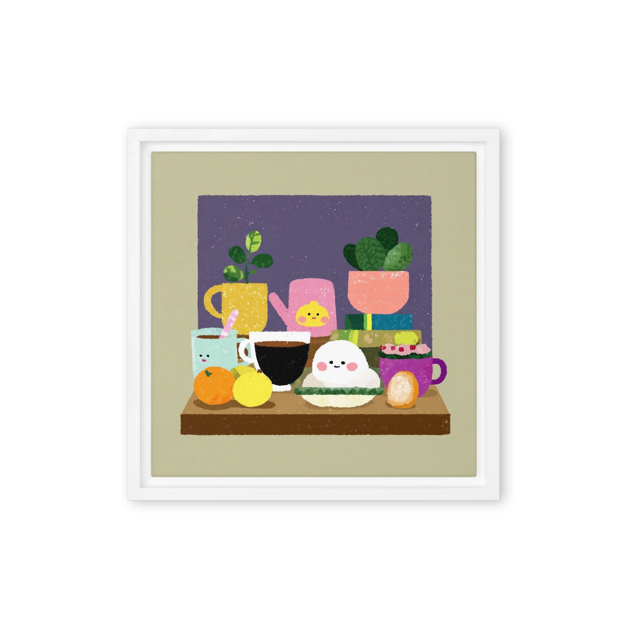 Cute Tabletop Still Life | Art Print
