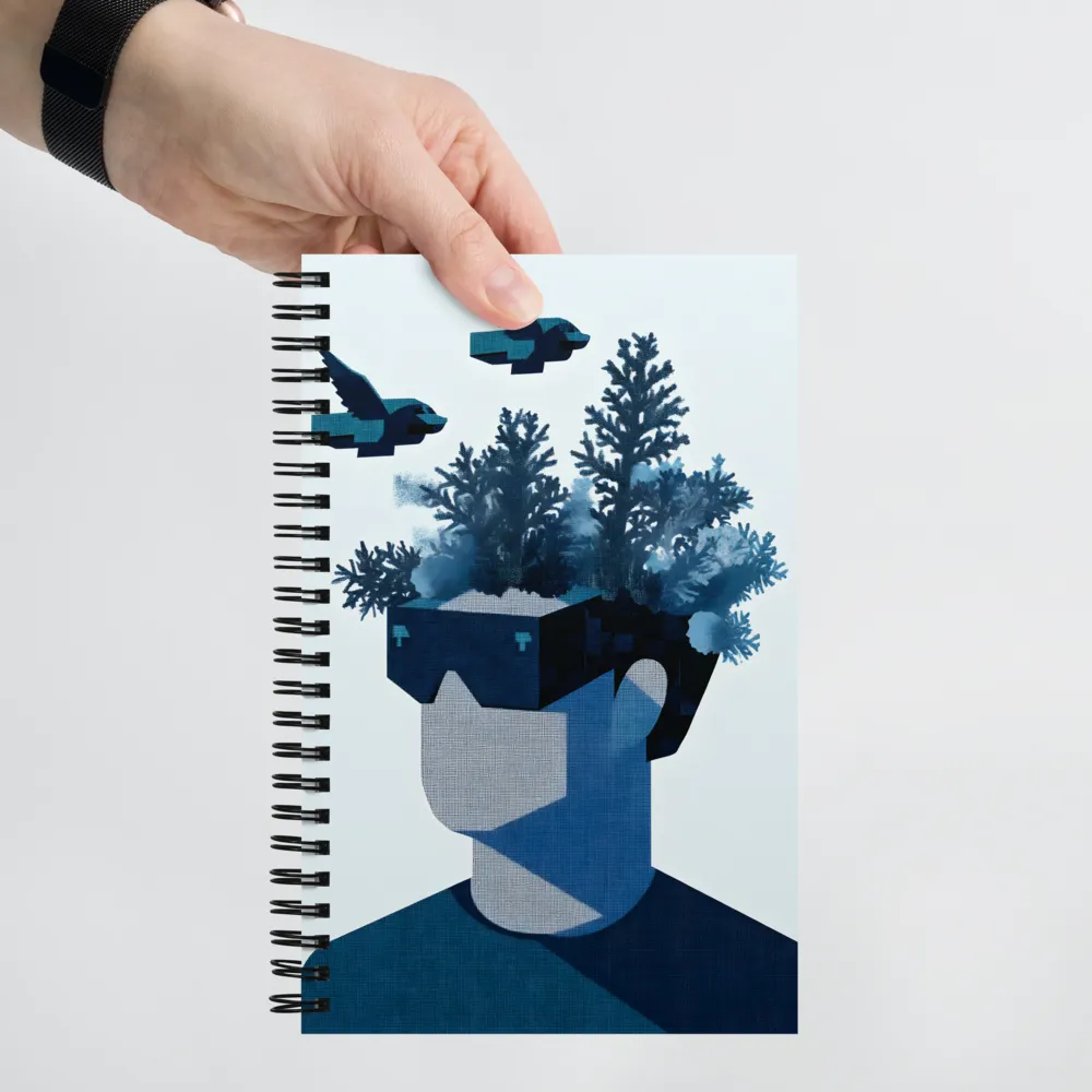 Digital ImaginationScape 
 Spiral Notebook | 140 pages