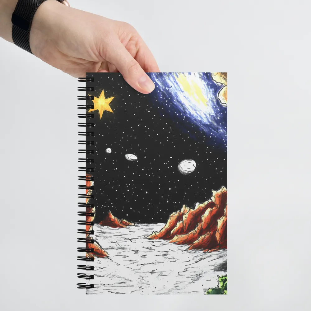 Cosmic Horizon 
 Spiral Notebook | 140 pages