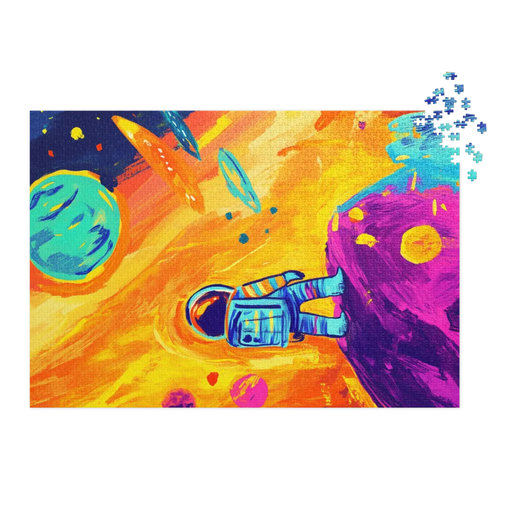 Cosmic Wanderer 
 Jigsaw Puzzle in Tin Box