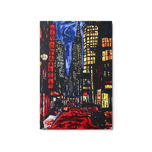 Neon City Streets | Art Print