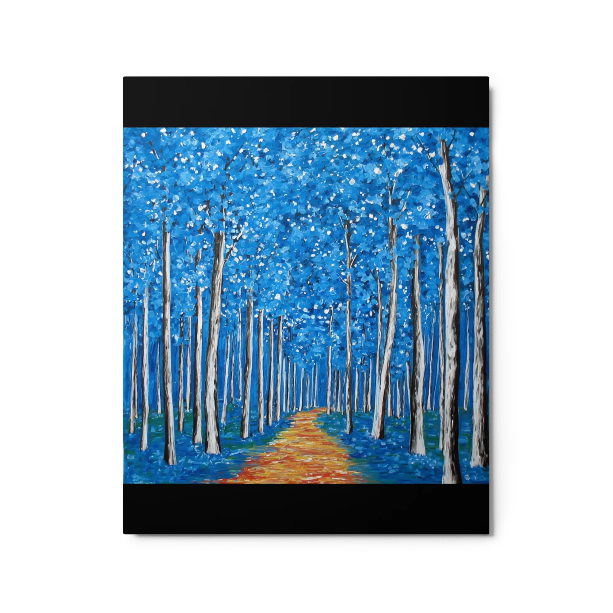 Azure Path Through the Whispering Woods
