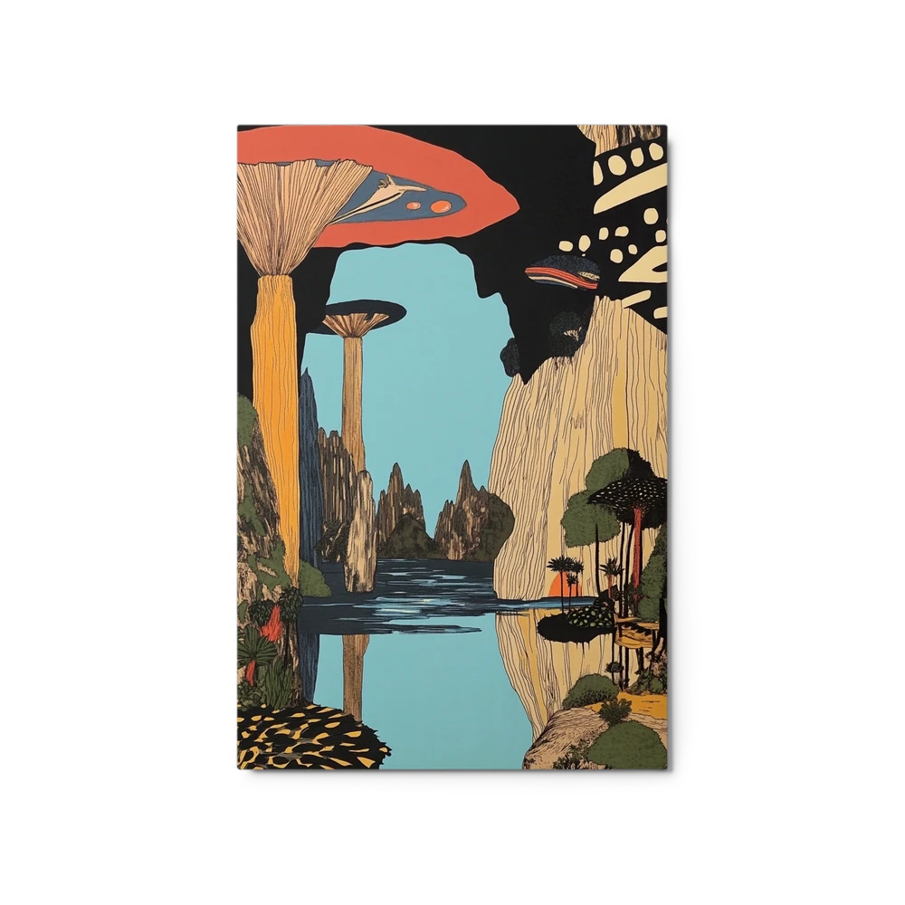Mushroom Haven Reverie | Art Print