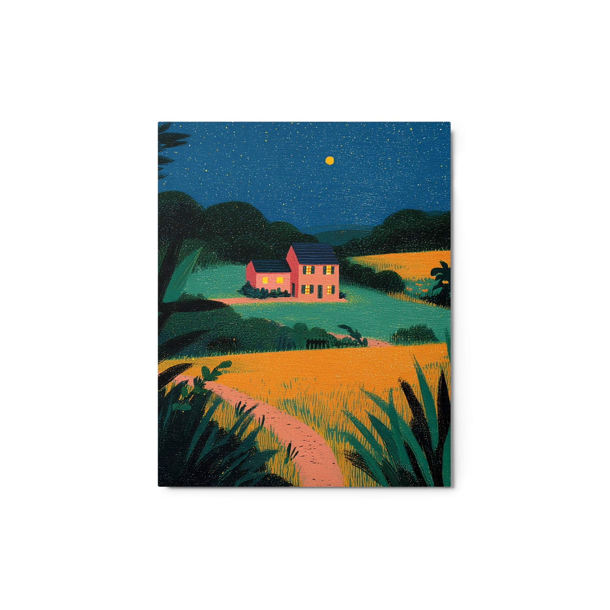 Moonlit Countryside Home
