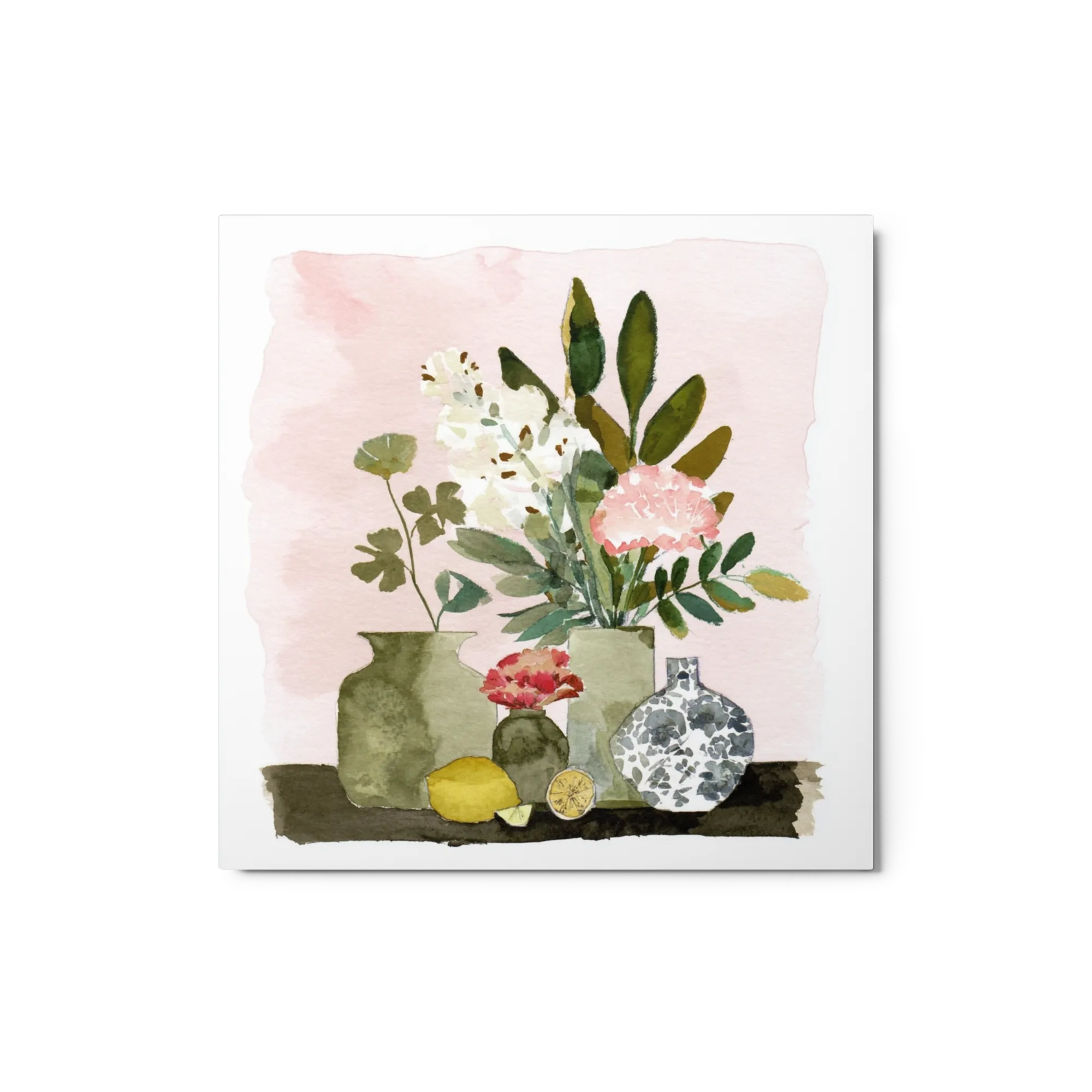 Vases and Lemons Still Life
