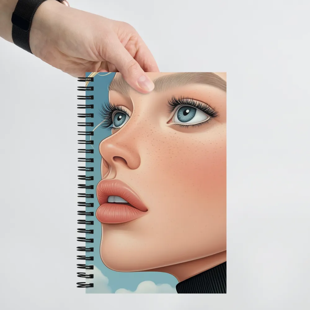 Gaze Towards Sky 
 Spiral Notebook | 140 pages
