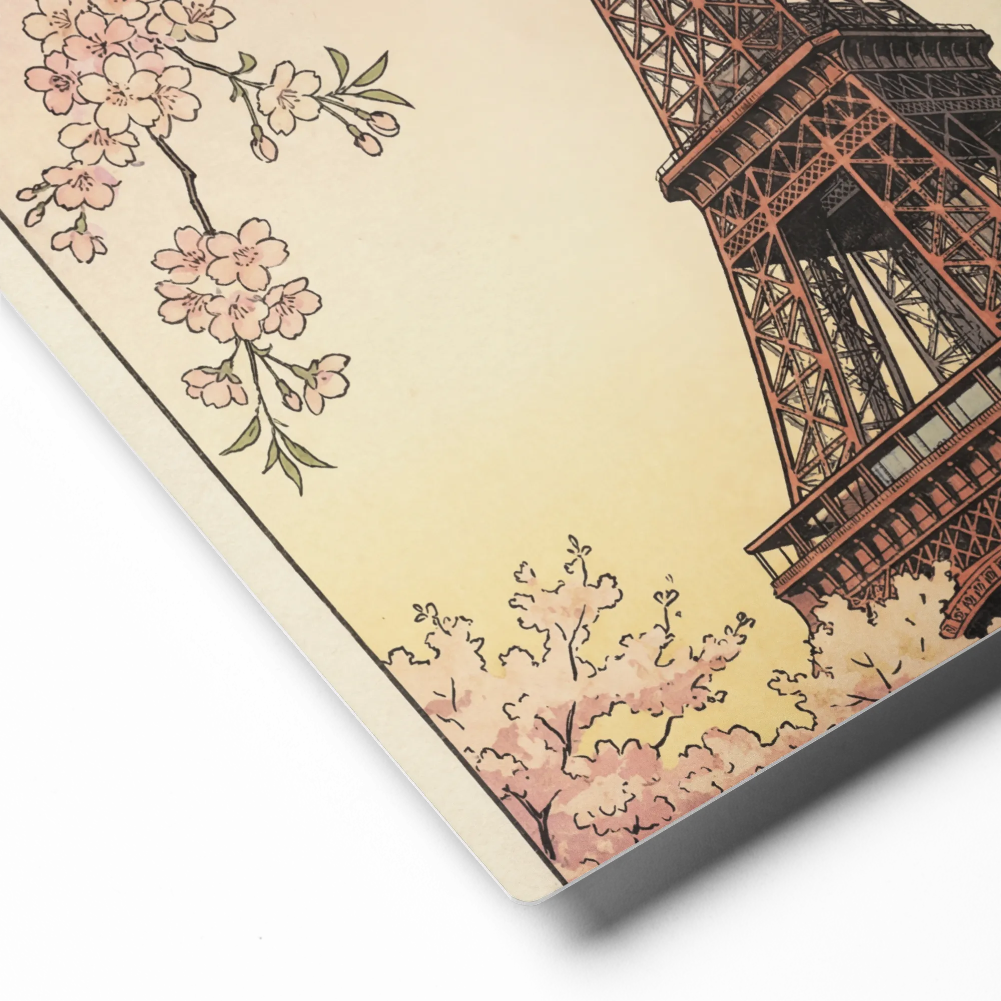 Parisian Spring in Ukiyo-e