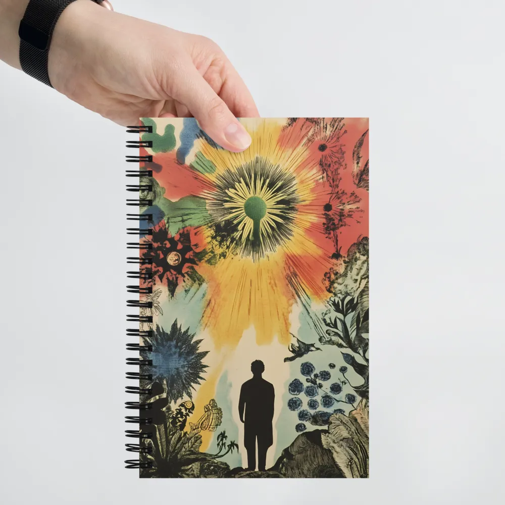 The Keyhole Sun 
 Spiral Notebook | 140 pages