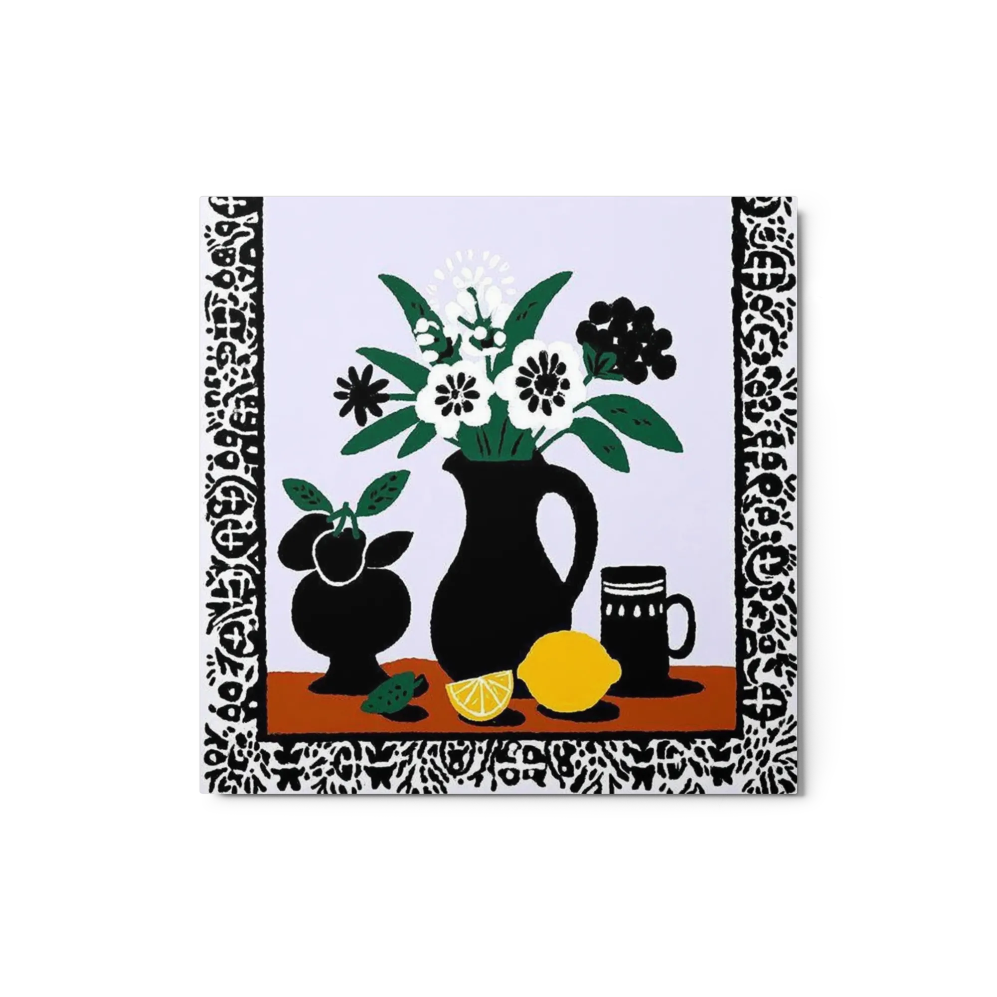 Still Life with Lemons and Pitcher